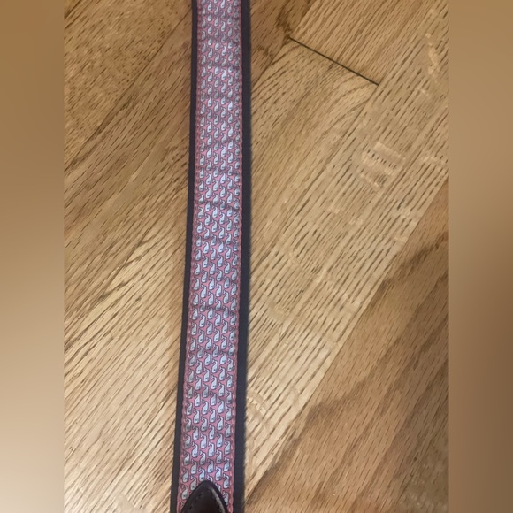 Men's Vineyard Vines
Canvas Club Belt size 30  color:raspberry - Picture 5 of 7